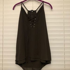 🎁Lacey spaghetti strap top🎁